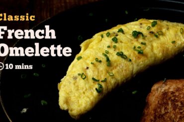 French Omelette | Omelette Recipes | Brunch Recipe | Breakfast Recipes | 10 minutes Recipes | Cookd
