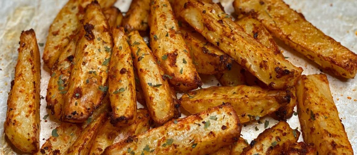 Crispy oven baked french fries recipe