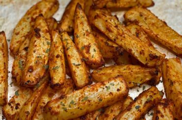 Crispy oven baked french fries recipe