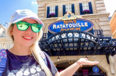 Remy's Ratatouille Adventure NEW Ride & La Creperie NEW FOOD! Passholder Preview FULL TOUR!