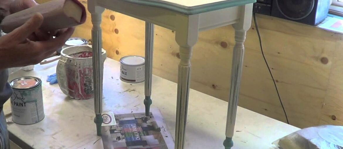 Creating a French Provincial Look wit Chalk Paint