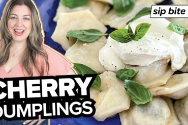 Cherry Vareniki Dumplings Recipe ("Cherry Pierogies" Frozen from Katchka Portland)