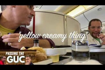 Air France 777 Business Class Food Review | Passing the GUC