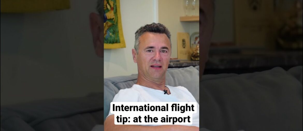 International Flights: Easy Hack to Avoid Stress at the Airport #shorts International Flights: Easy Hack to Avoid Stress at the Airport #shorts