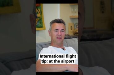 International Flights: Easy Hack to Avoid Stress at the Airport #shorts