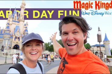 Labor Day Fun at Disney's Magic Kingdom | Low Crowds, Trying New Food, and Rides