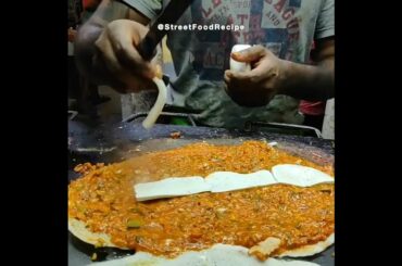 Creamy Cheesy Masala Paneer Dosa#mumbaistyledosa #delhifood #shorts