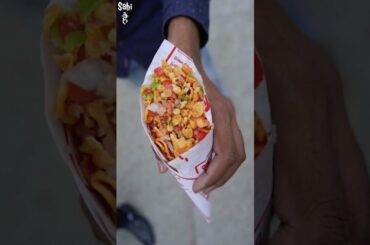 HARDWORKING Man Selling BHELPURI By Walking 10 Kms Daily   Street Food India #Shorts