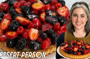 How To Make A Fruit Tart with Claire Saffitz | Dessert Person