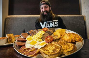 THE PLOUGH'S FULL SCOTTISH BREAKFAST CHALLENGE | BeardMeatsFood