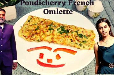 Master Chef Tamil Recipe/ Pondicherry French Omelette Recreation /Vijay Sethupathi and Nikki