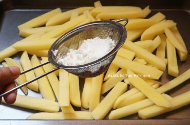 Homemade Crispy French Fries | Restaurant style French fries Recipe | #Shorts