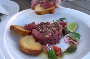 French Restaurant by the sea