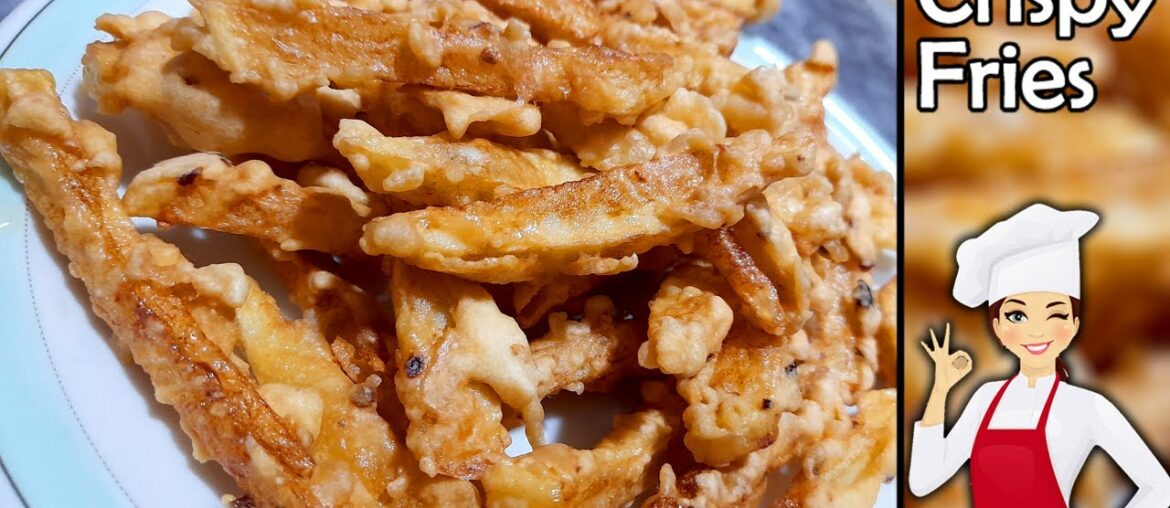 Crispy Fries Recipe By Kitchen With Wardah | Chilli Egg French Fries Recipe