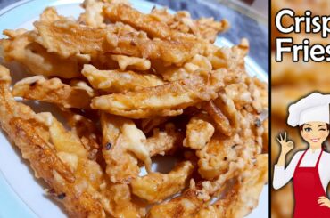 Crispy Fries Recipe By Kitchen With Wardah | Chilli Egg French Fries Recipe