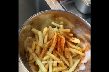 cheesy french fries recipe #cheesefries #frenchfries #shorts