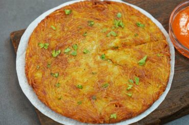 How to make Crispy French fries with Garlic Butter !  Garlic Potatoes Recipe