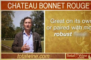 French Red wine Chateau Bonnet Rouge