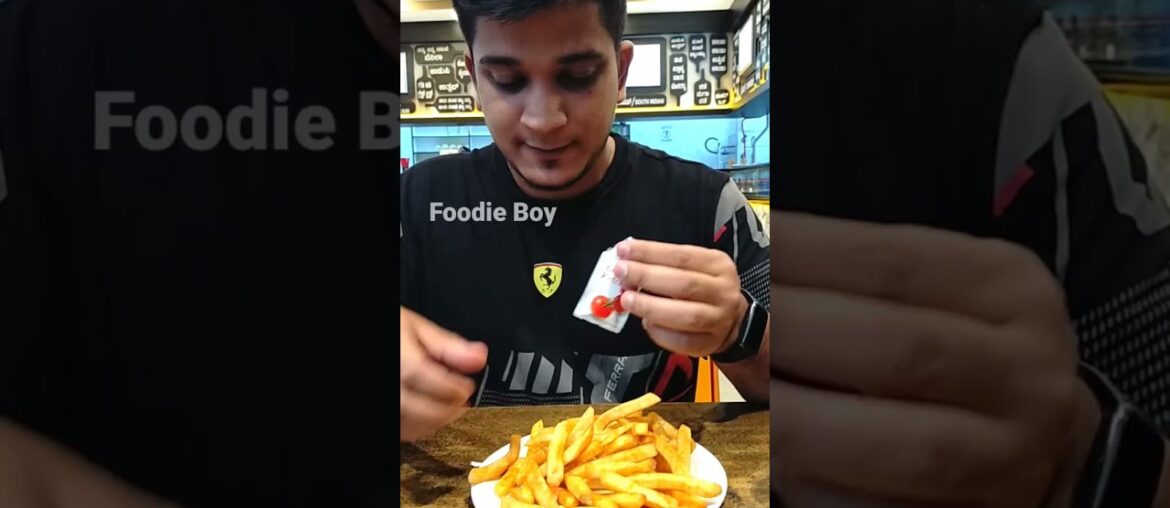 French Fries | Finger Chips | Udupi Hotel | Indian Cheapest Street Food Malayalam Review | #shorts