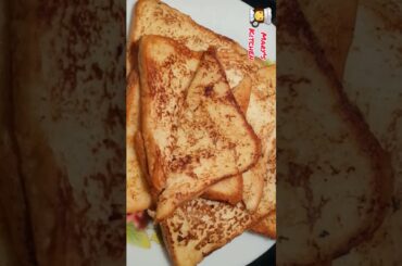 French toast | Mary's Kitchen #shorts #youtubeshorts | Recipe link in description box