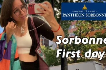 FIRST DAY AT THE SORBONNE