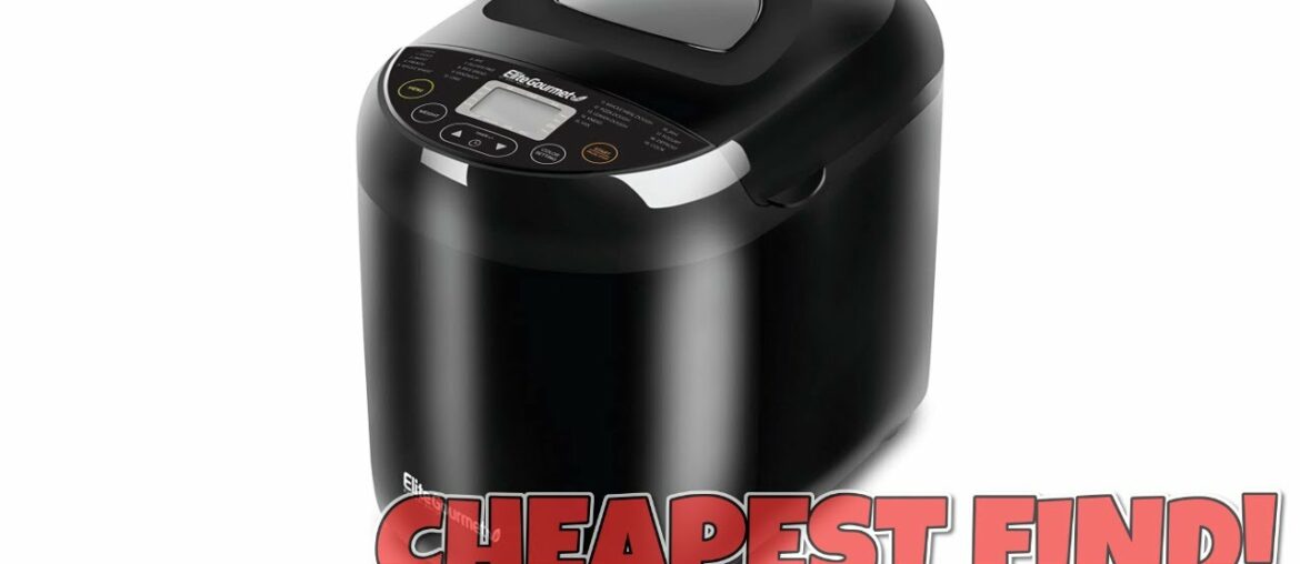 Elite Gourmet Maxi-Matic EBM8103B Programmable Bread Maker Machine REVIEW 2021 CHEAPEST! Elite Gourmet Maxi-Matic EBM8103B Programmable Bread Maker Machine REVIEW 2021 CHEAPEST!