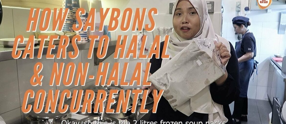 How Saybons caters for halal food alongside authentic (non-halal) french food at the same time! How Saybons caters for halal food alongside authentic (non-halal) french food at the same time!