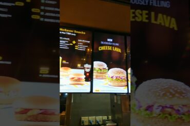 New McDonald's Gourmet Burger #mcdonalds #burger #food #india #Shorts