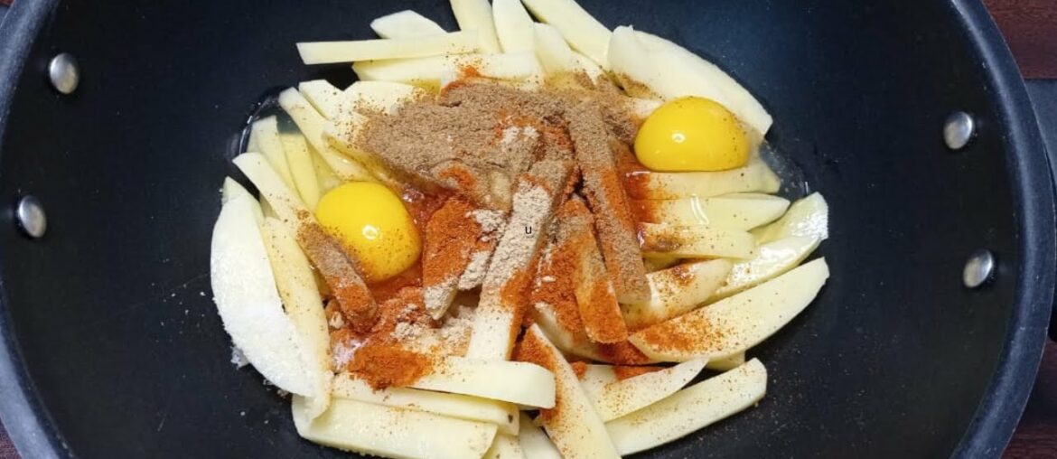 Crispy Egg French Fries Recipe | Easy Egg French Fries | Potato Snacks Recipe by the taste of Home