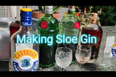 BBQ, Wine and Sloe Gin.