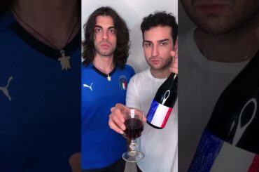 ITALY VS FRANCE Food Face-Off #shorts