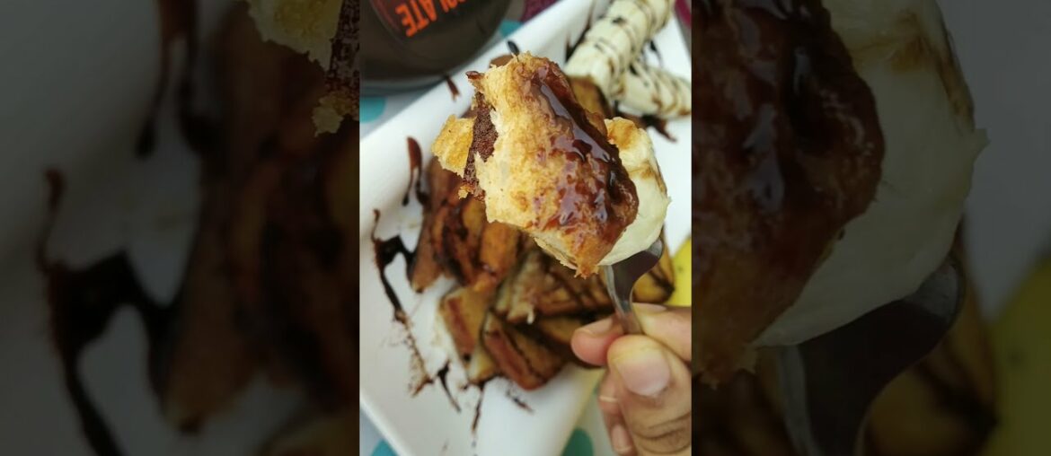 Eggless French Toast Recipe | 4 Ingredient Recipe | #shorts