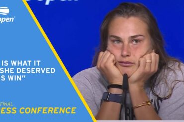 Aryna Sabalenka Press Conference | 2021 US Open Semifinal