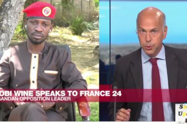 Bobi Wine's full interview on France 24 TV, while on a visit in South Africa