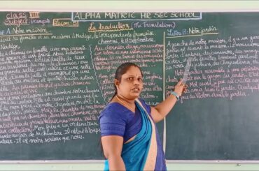 GRADE VIII FRENCH LN 5 TRANSLATION