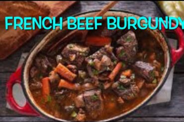 FRENCH BEEF BURGUNDY by Simply Filcantuges Recipe