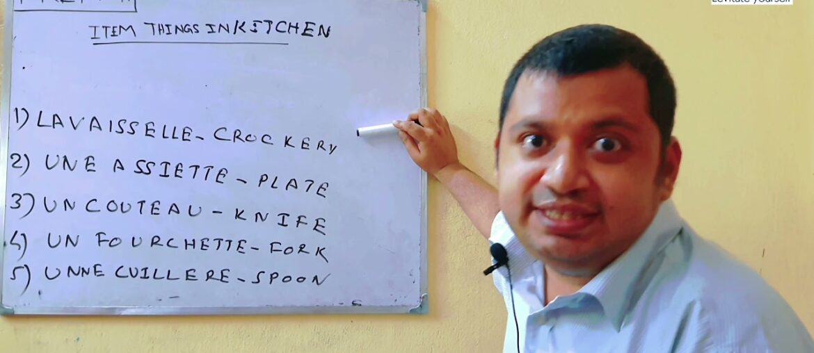 Things in House Vocabulary in French | Class 07