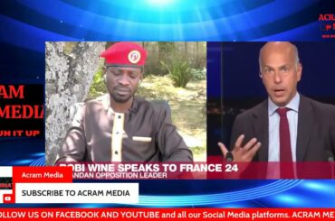 H.E. Bobi Wine full interview on FRANCE 24  "'Museveni will end up in the dustbin of history"