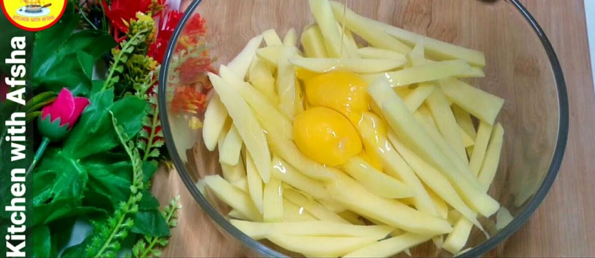 Homemade Perfect Crispy French Fries Recipe - McDonald's French Fries - French Fries by Afsha