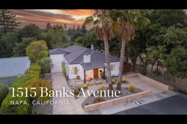 1515 Banks Avenue ~ Napa Home For Sale