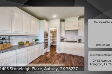 1405 Stoneleigh Place, Aubrey, TX 76227