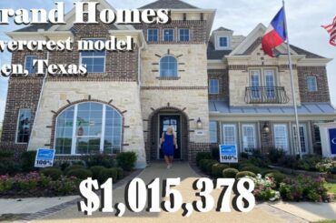 TOUR THIS BEAUTIFUL LUXURY GRAND HOME IN ALLEN TEXAS | RIVERCREST MODEL | AVAILABLE NOW |