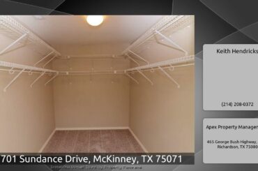 2701 Sundance Drive, McKinney, TX 75071