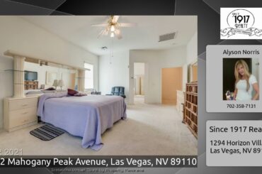 6452 Mahogany Peak Avenue, Las Vegas, NV 89110