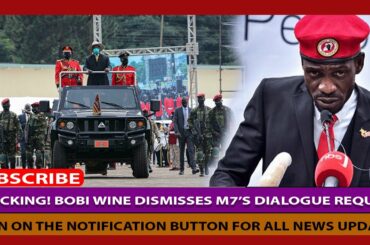 Shocking! Bobi wine Dismisses Museveni's Dialogue Request to meet him