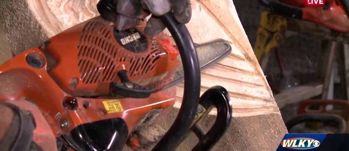 Wood carvers from across the country in French Lick for Bear Hollow Wood Carver Block Bash