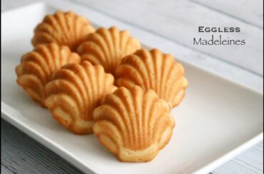Madeleine | Eggless Madeleine recipe | French Butter Cookie Cakes | Scallop Madeleines