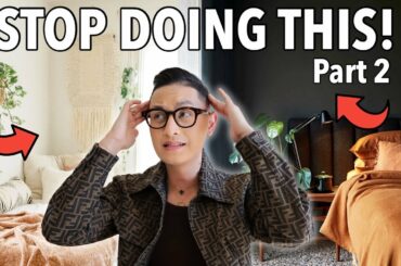 5 THINGS TO STOP DOING IN YOUR BEDROOM & WHAT TO DO INSTEAD | PART 2