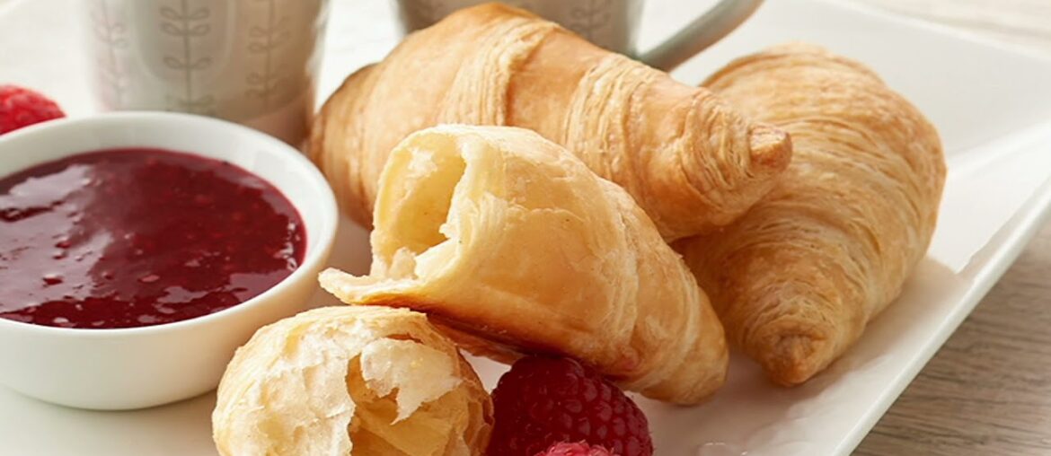 Authentic Gourmet (36) French Mini Butter Croissants on QVC