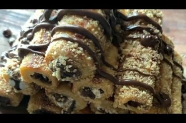 S'Mores French Toast Rollups | Chocolate French toast by saman food diaries